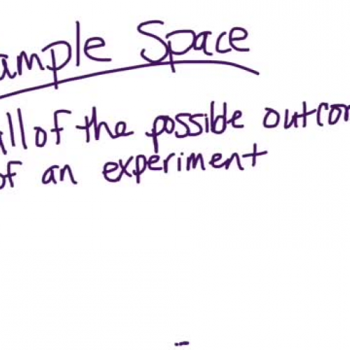 Sample Space