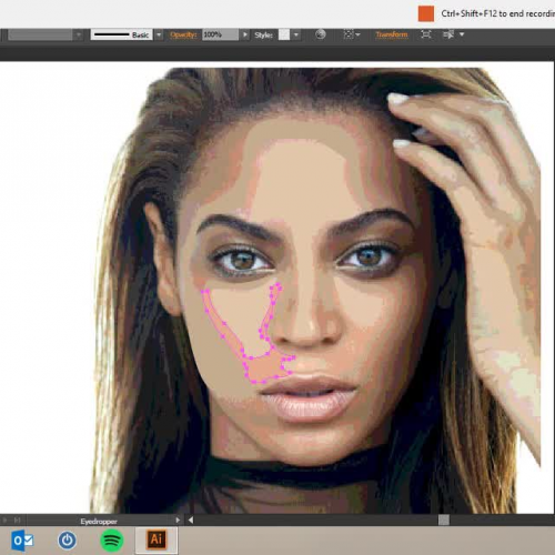 How to Create an illustrator portrait 