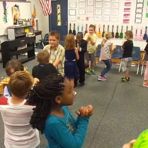 16-17 Ms. Stewart/Ms. Cook's 2nd grade class "Yes or No" dance by Kriske/DeLelles