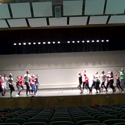 Slippery Rock High School Musical Rehearsal