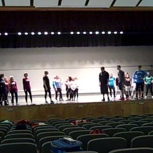 Slippery Rock High School Musical Rehearsal