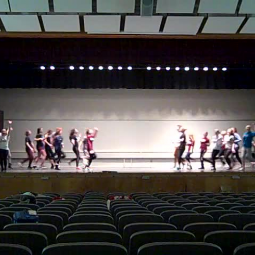 Slippery Rock High School Musical Rehearsal