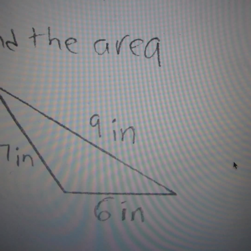 area of a triangle 2