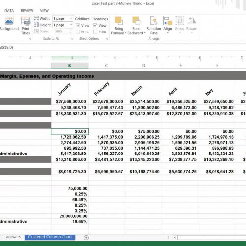 EXCEL Test Review 5 objective
