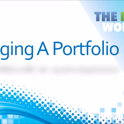 Managing a portfolio on HTMW