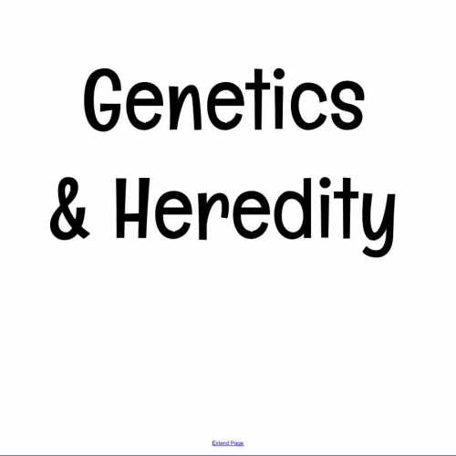 Genetics & Heredity Vocab & Practice Tutorial