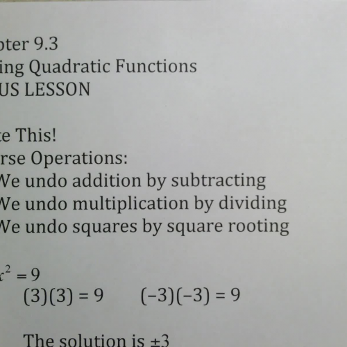 SSHSMATH - Ch 9 Sect 3