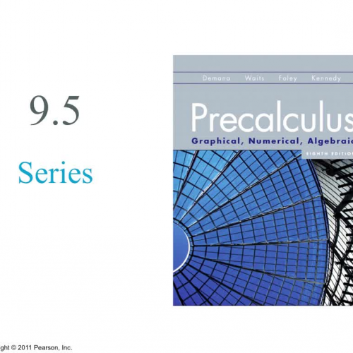 Precalculus 9.5