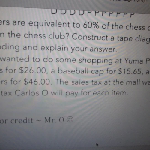 finding the tax