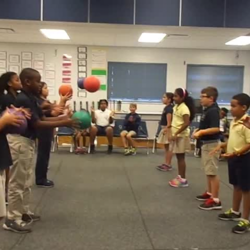 16-17 Mr. Bishop's 3rd grade class "Demonstrating meter of 2 and 3"