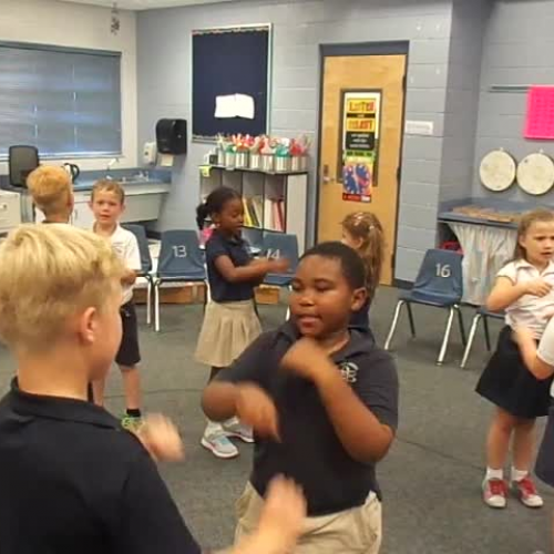 16-17 Ms. Conrad's 1st grade class "Shoemaker's Dance"