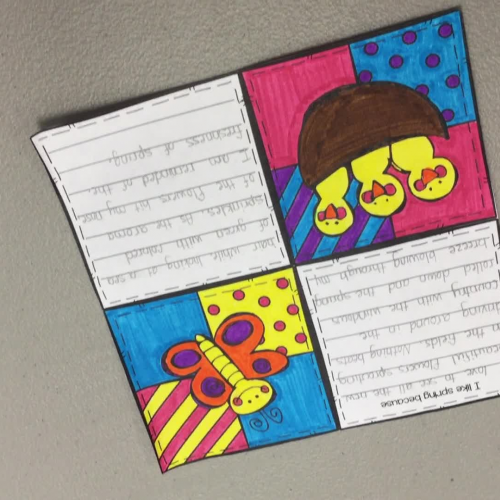 Spring Writing Quilt - Workstation