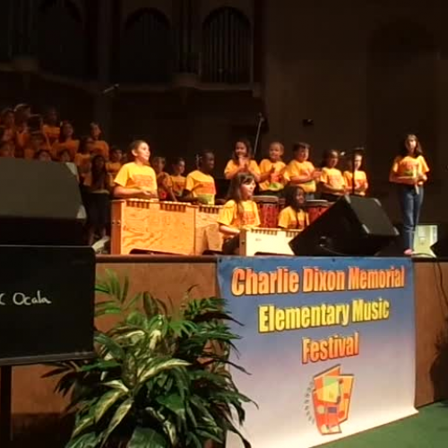 16-17 Panther Sound Charlie Dixon Elementary Music Festival "Canoe Song"