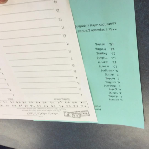 Spelling Words: How Much are They Worth - Workstations