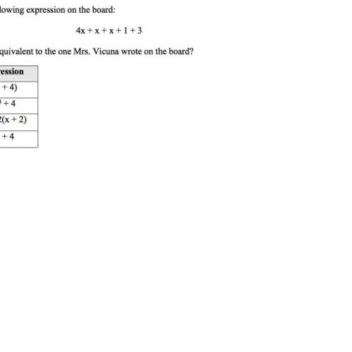 simplifying expressions