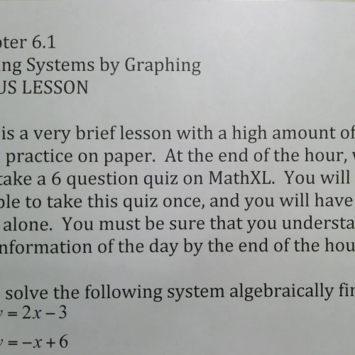 SSHSMATH - Ch 6 Sect 1