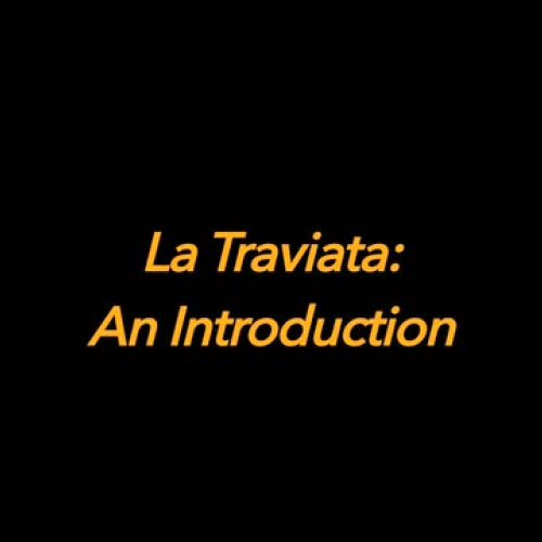 San Diego Opera KidzVidz: An Introduction in LA TRAVIATA