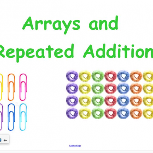 Arrays and Repeated Addition