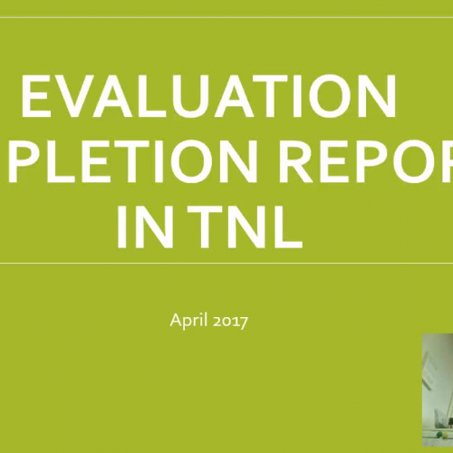 TNL Completion Reports Directions