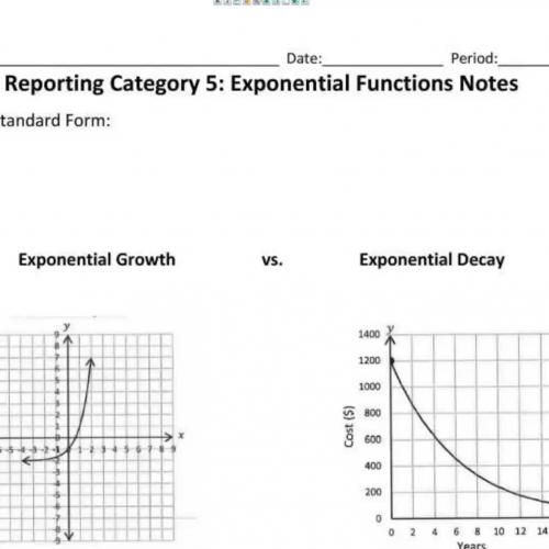 RC 1 Exponential STAAR