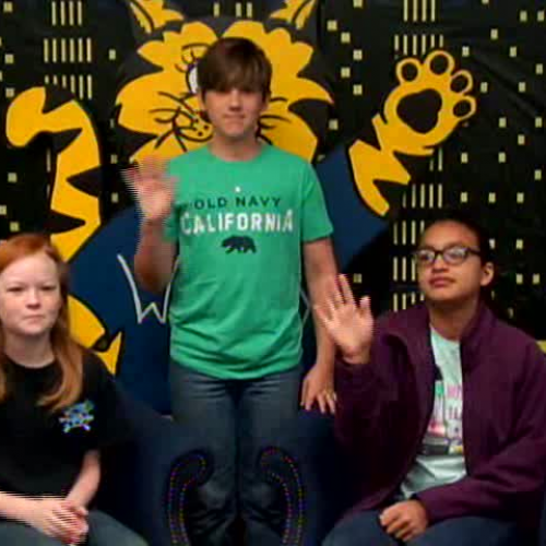 Monday, April 10, 2017, WVES Wildacat News