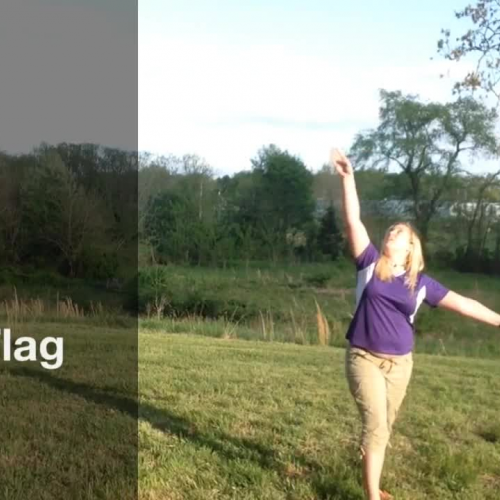 Beginner Flag Tosses - How to color guard COLLECTION