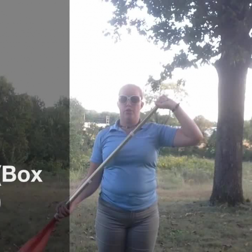 Boxes (Box Angles) on Flag - How to color guard