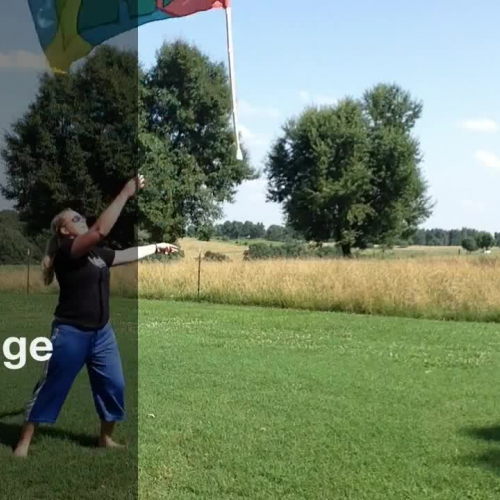 Exchange Toss - How to color guard