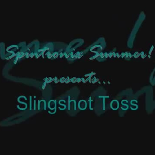 Slingshot Toss - How to color guard