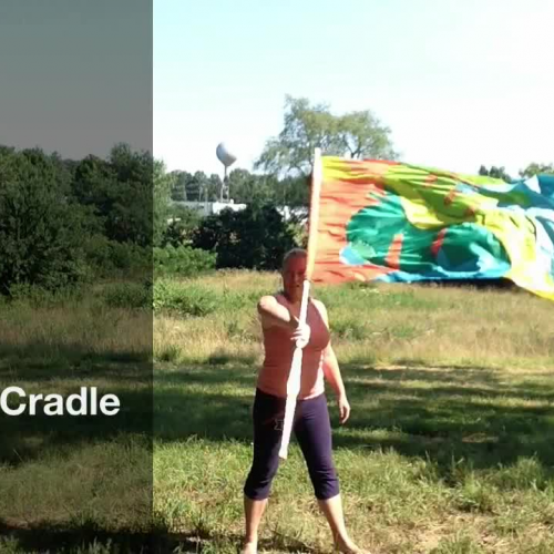 Wind-Up/Cradle Toss - How to color guard