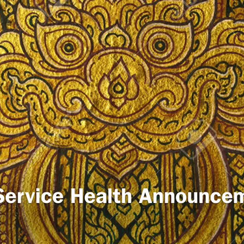 Public Service Heath Announcement: Cholera in Thailand