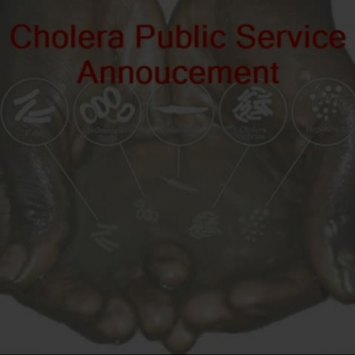 Cholera Public Service Annoucement
