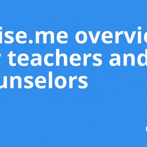 Raise.me overview for teachers and counselors