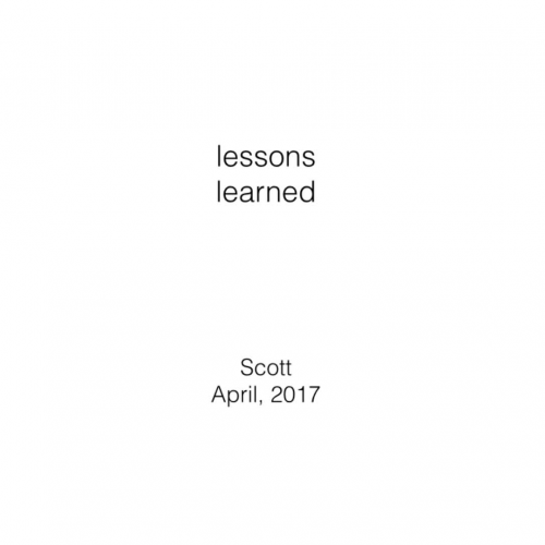 Lessons Learned 2017 3.0