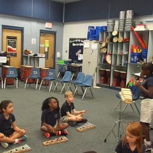 16-17 Ms. Milton's 1st grade class "Who Sells Seashells?" by Hiller/Dupont