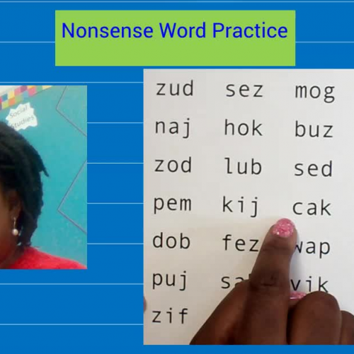 Nonsense Word Practice #2