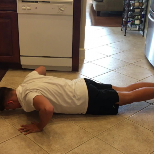 pushups.....