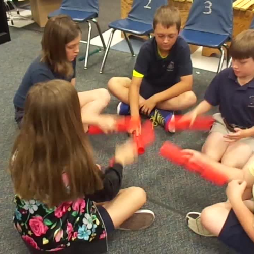 16-17 Ms. Dickey's 5th grade class "Ostinato" boomwhackers by Chris Judah-Lauder