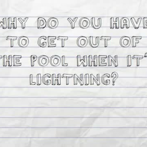 Dawson High School Q&A: Why do you get out of the pool when there's lightning?