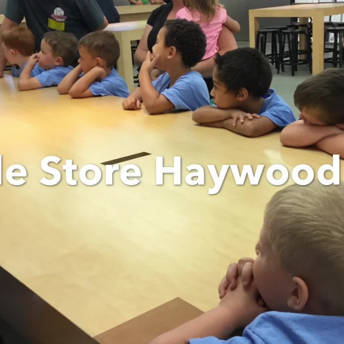 Field Trip to the Apple Store, Haywood Mall