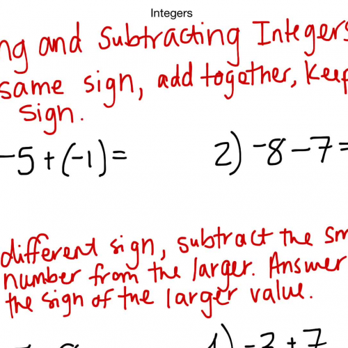 Integers