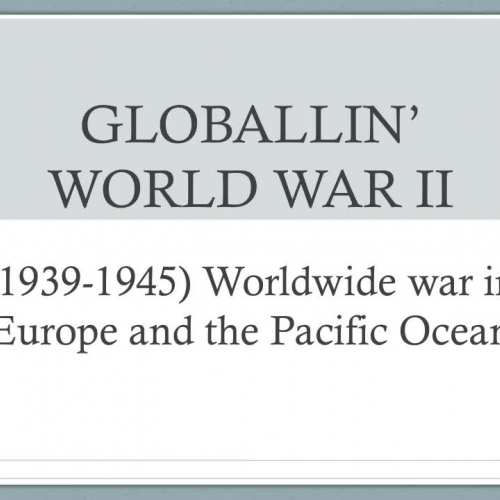 Regents Review- World War II