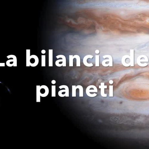 Lezioni di Fisica:La bilancia dei pianeti
