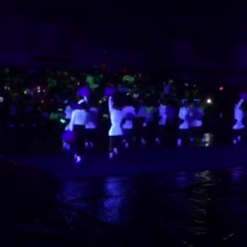CHS Cheer Blacklight performance