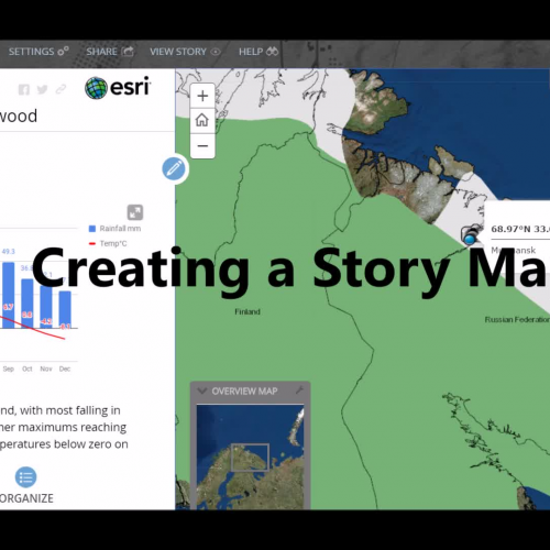 Creating a Story Map