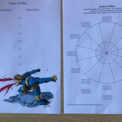 Circle of Fifths Demonstration (DRAFT)
