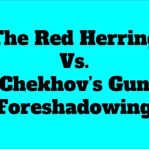 Chekhov's Gun vs. Red Herring Foreshadowing