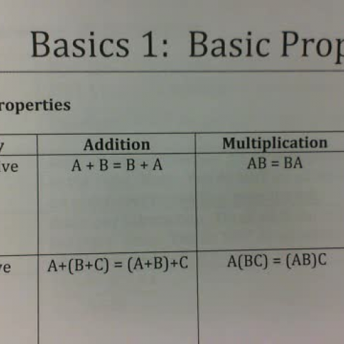 Basics 1: Basic Properties