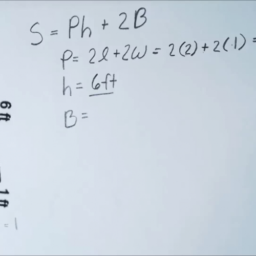 Rectangular Prism Surface Area