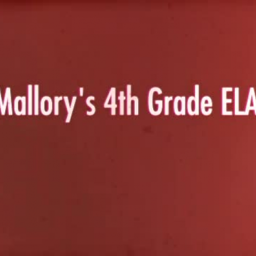 Miss Mallory's Homeroom Six Word Memoir